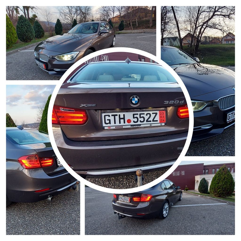BMW 320 D,Xdrive 4x4, Bi-Xenon, Navi,Piele,head up display, 2012 09,ke