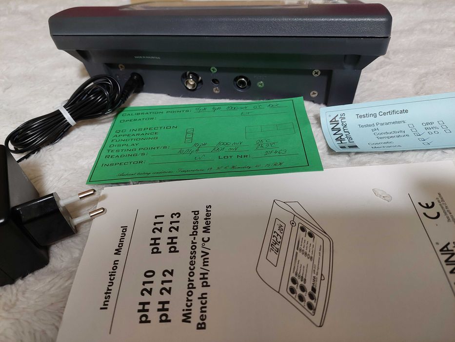Hanna Instruments Microprocessor pH Meter pH 211