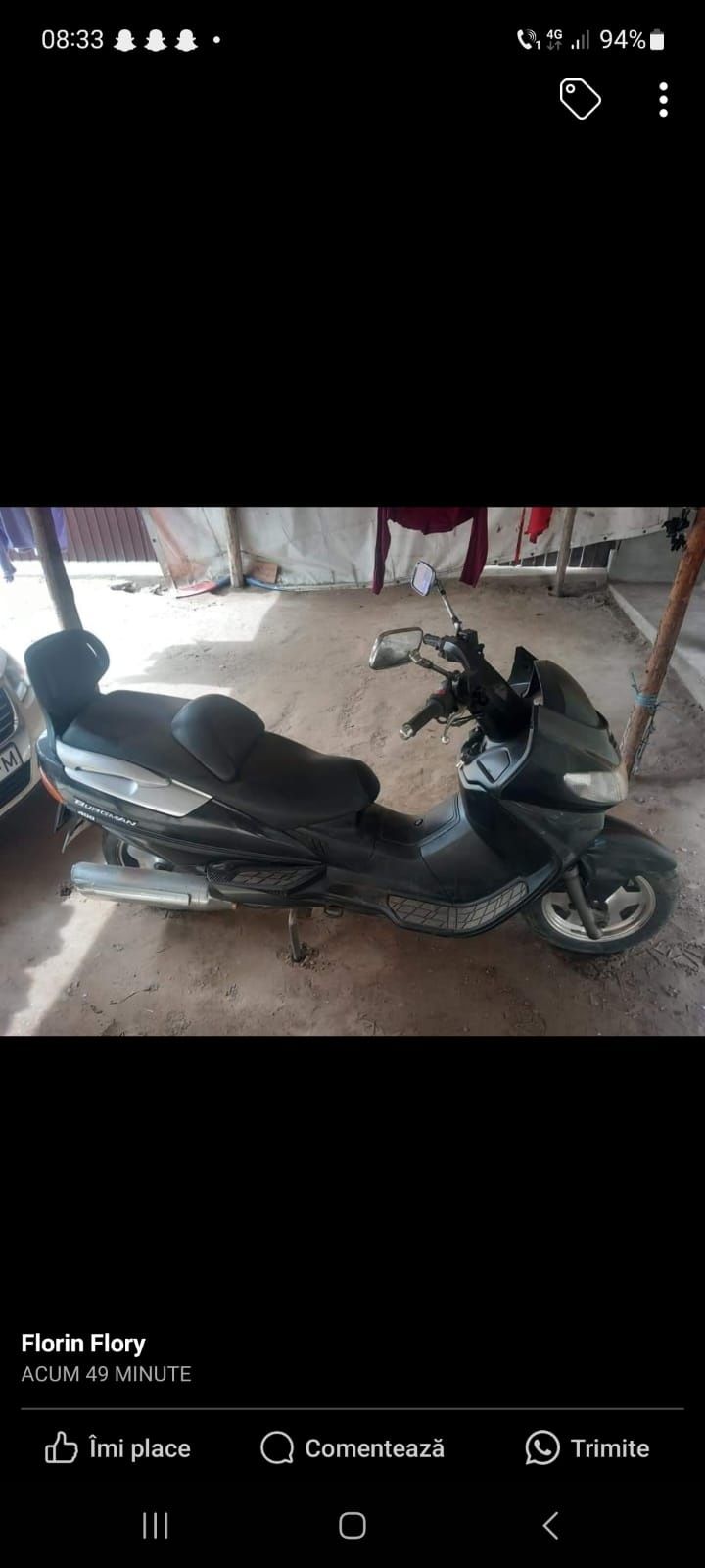 Suzuki burgman 125 cm