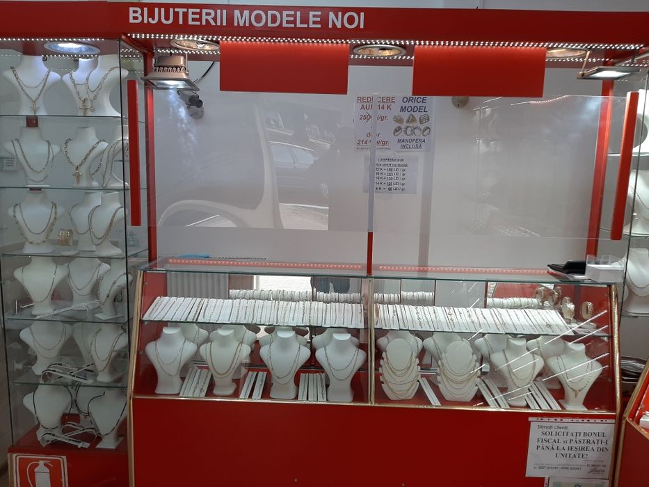 bijuterii aur 14karat 415 lei/gr multe modele