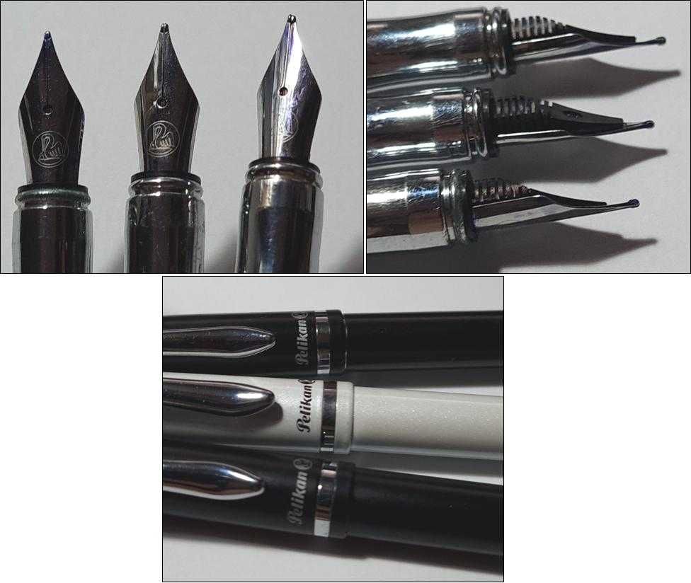 3 stilouri Pelikan, functionale