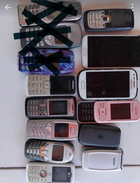 Telefoane vechi pentru iubitori