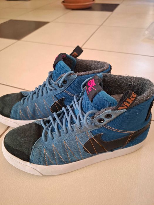 Adidasi Nike SB Zoom Blazer Mid Premium Acclimate Pack - DC8903-400