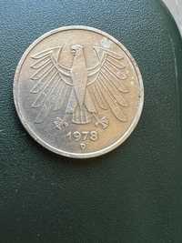 Монета германска Марка 1978 г