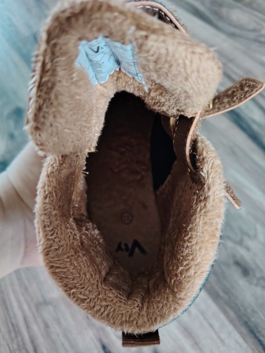 Ghete de iarna noi Deichmann Vty, mărimea 31, imblanite