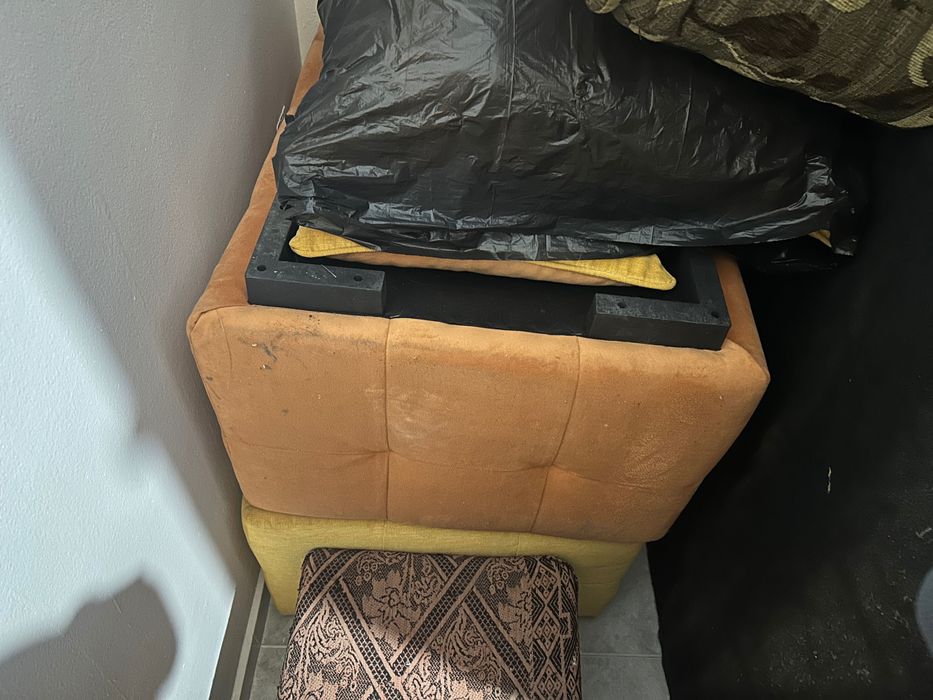 Ъглов холов диван-голям