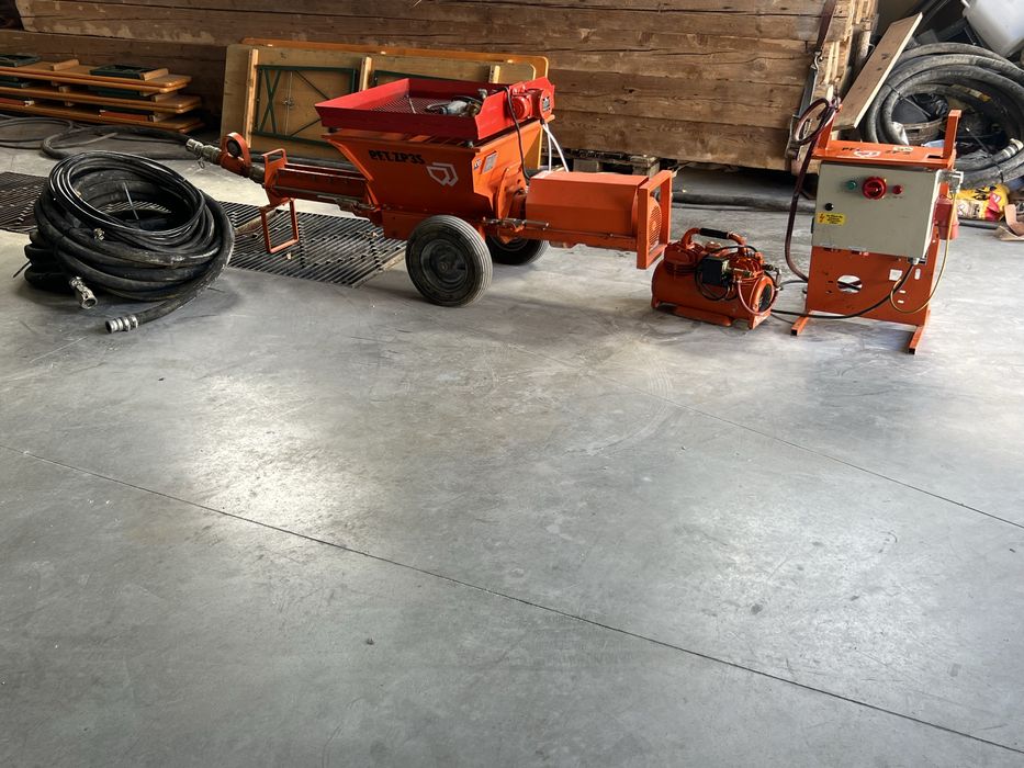 Pompa de tencuit torcret masina de tencuit torcret  PFT 380 V