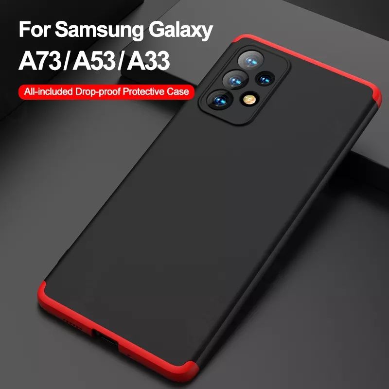 Samsung Galaxy A53 A33 5G A13 Note 10 / GKK 3в1 твърд мат кейс
