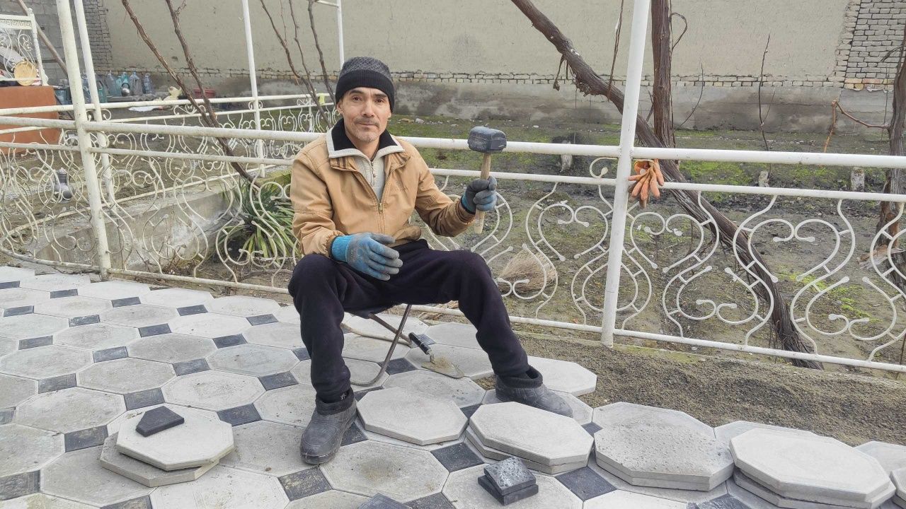 Брусчатка ишлаб чиқариш ўрнанитиш