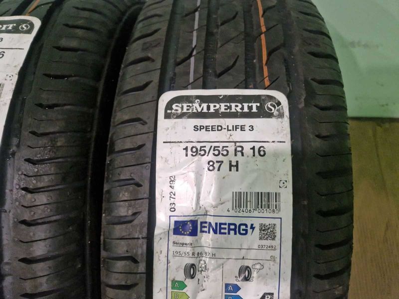 2 Semperit 16 195/55/ 
нови летни гуми 
DOT0522