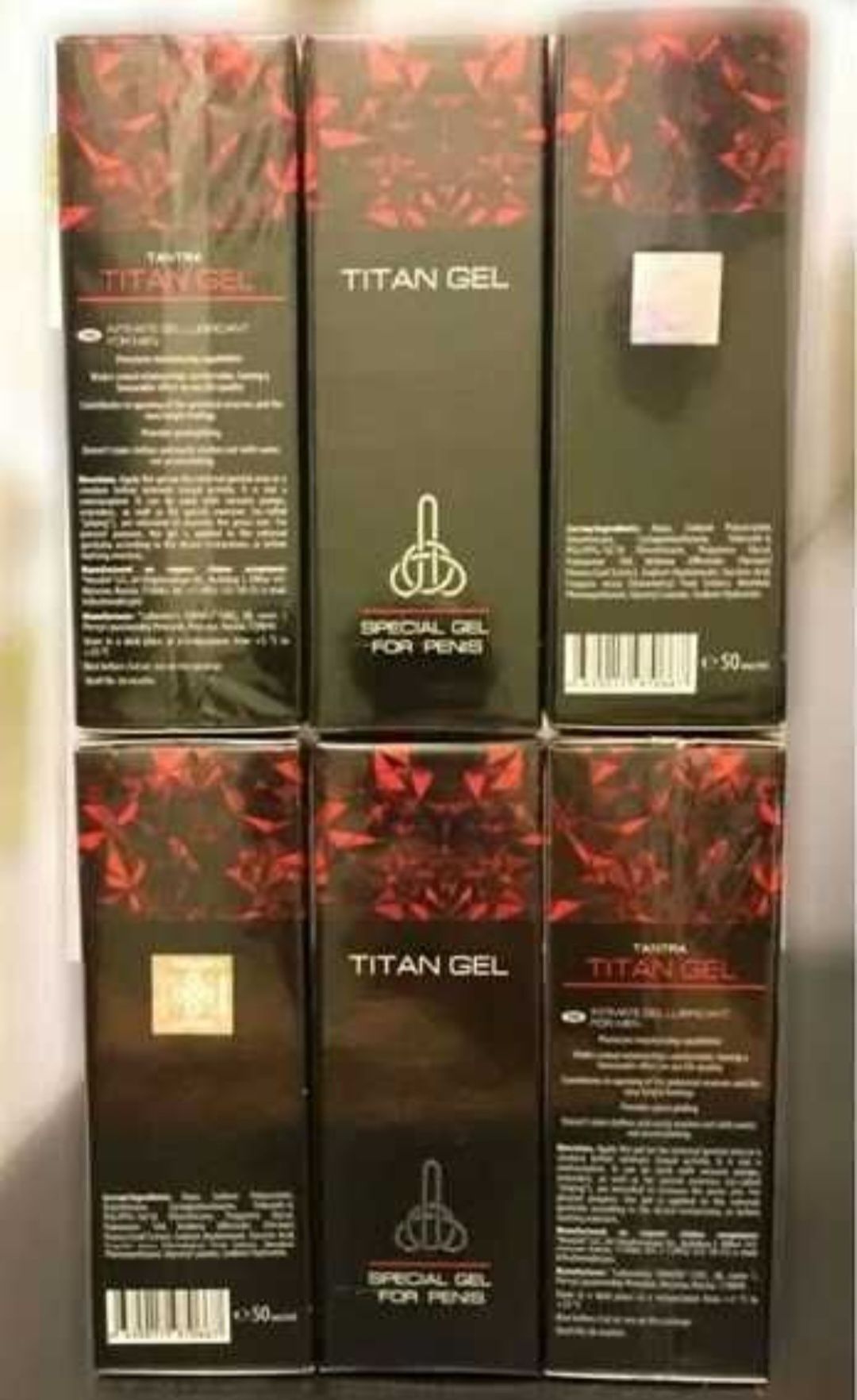 Titan Gel Original Rusesc Gel Alb autentic