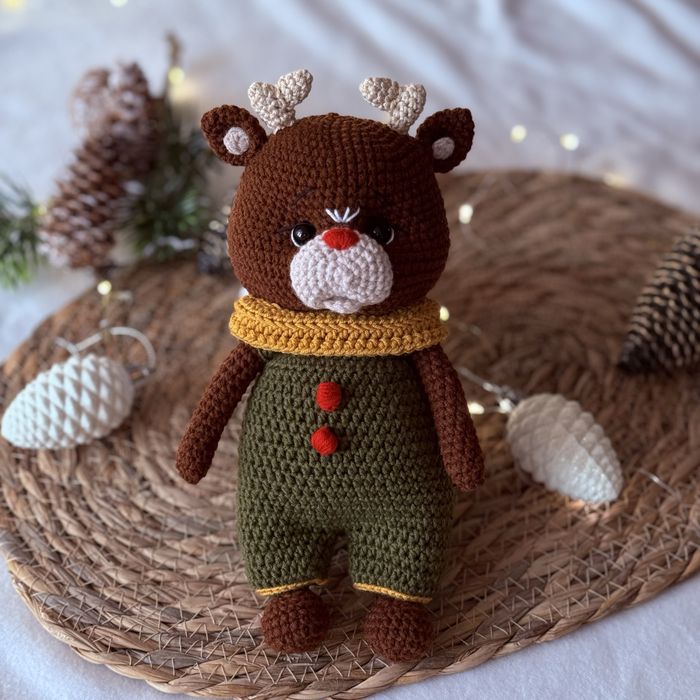 Вязанные игрушки ручной работы