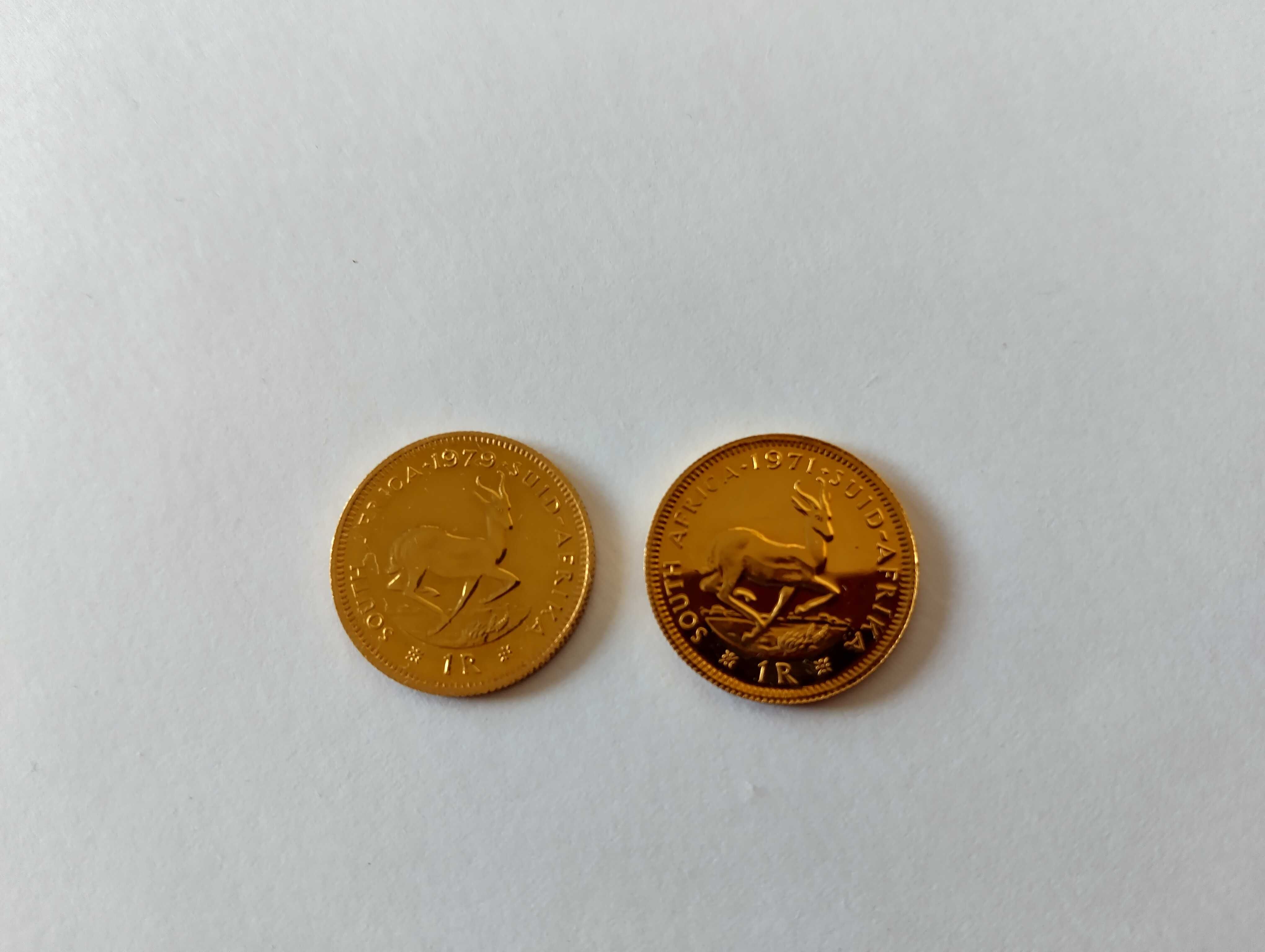Продавам монети Южна Африка, 1 Ранд - rand. НЕЦИРКУЛИРАЛИ!