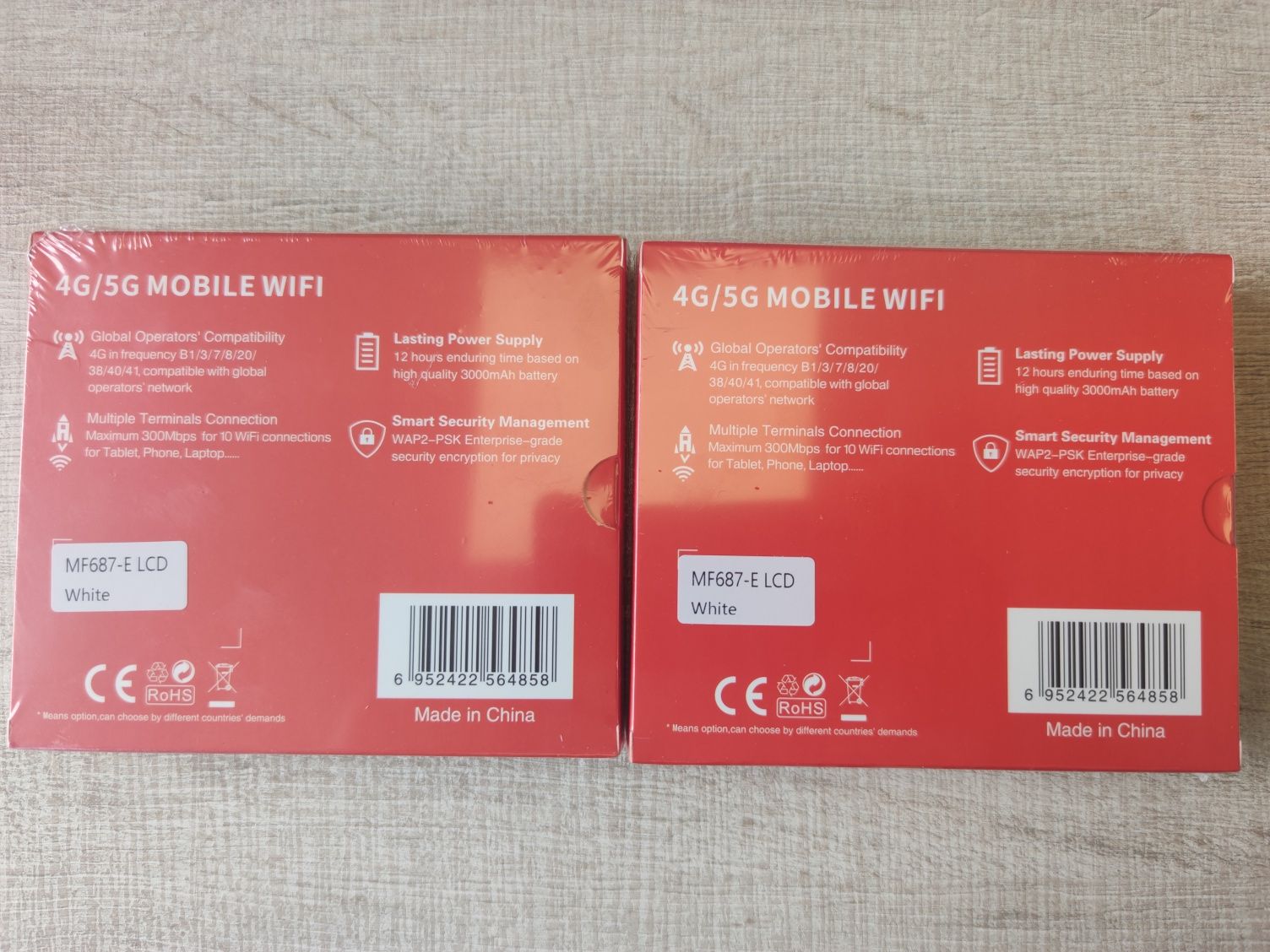 Wi-Fi router Бисквитка интернет преносим рутер battery 3000mAh