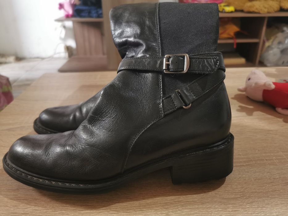 Ботуши от естествена кожа