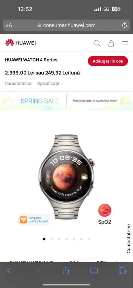 huawei watch 4 pro titan