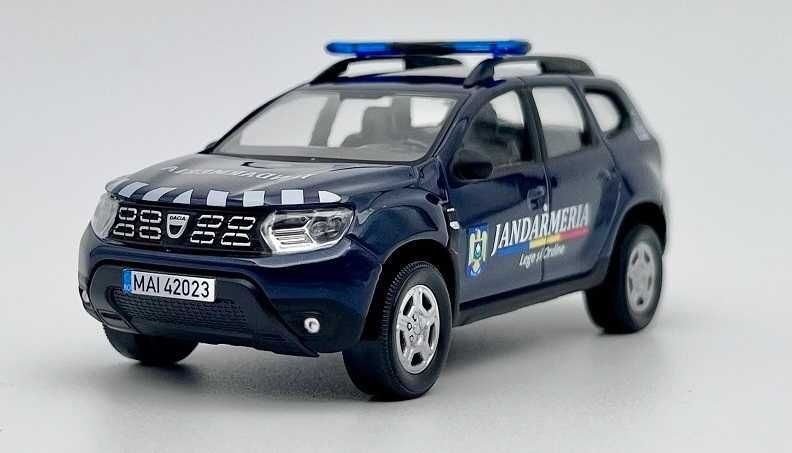 Macheta Dacia Duster Jandarmeria Romana 1/43 Norev