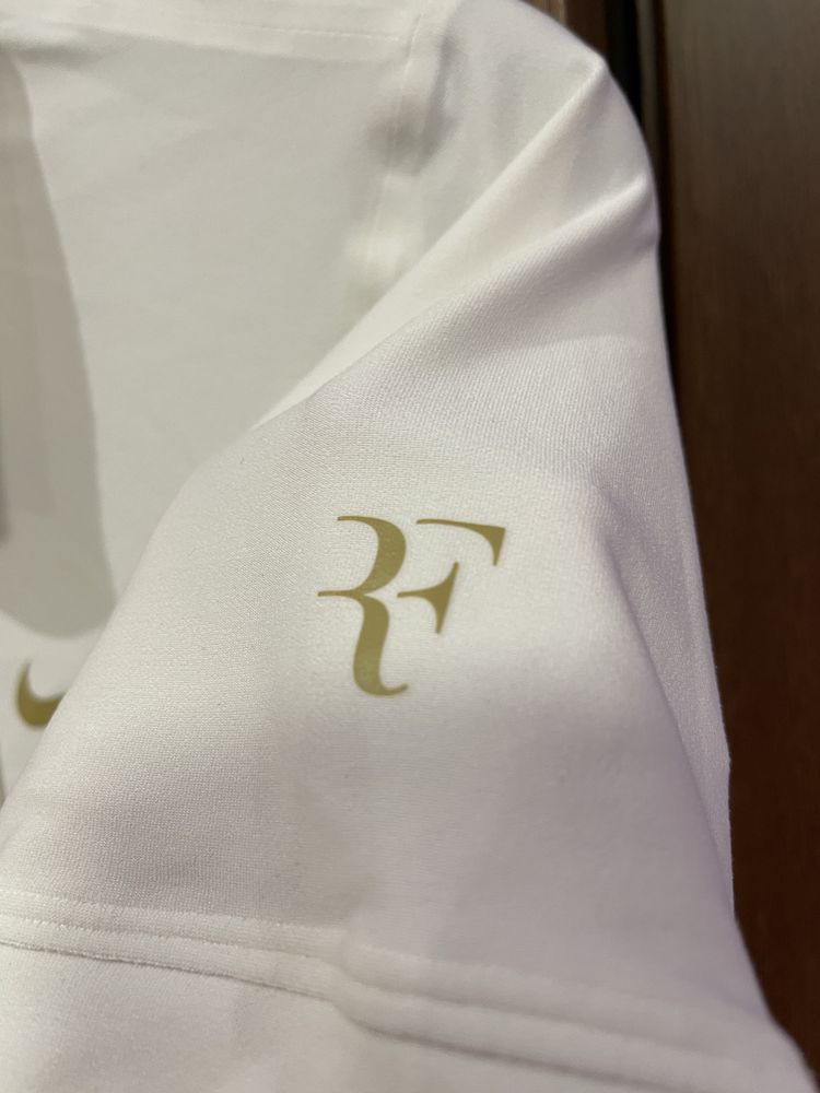 Nike Roger Federer Victory Lawn Polo Тениска Wimbledon 2010 Тенис Корт