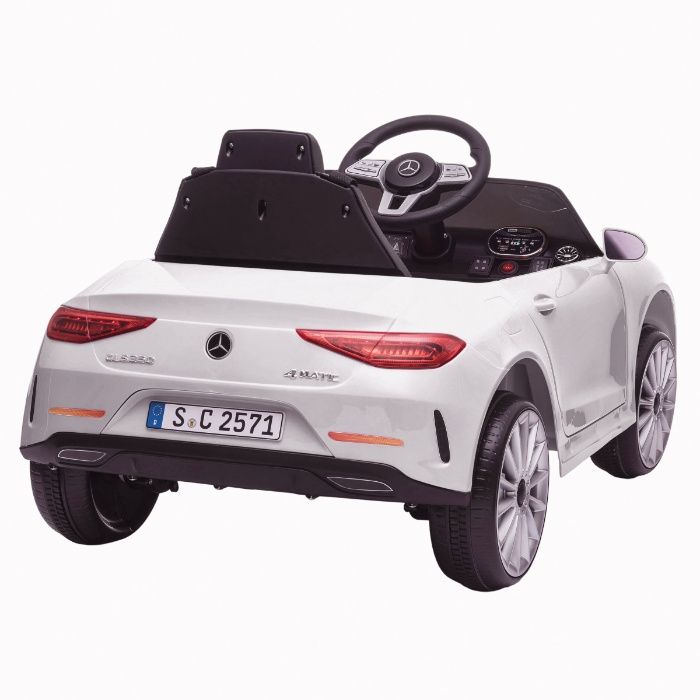 Masinuta electrica Kinderauto Mercedes CLS350 50W 12V PREMIUM #Alb