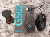 Mouse gaming Logitech G502 HERO cu fir