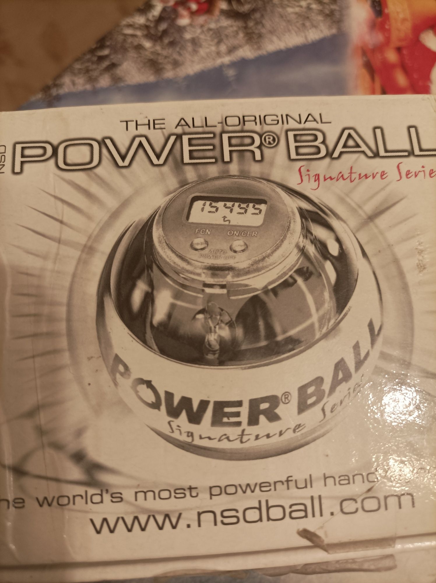 Power ball устройство за гимнастика