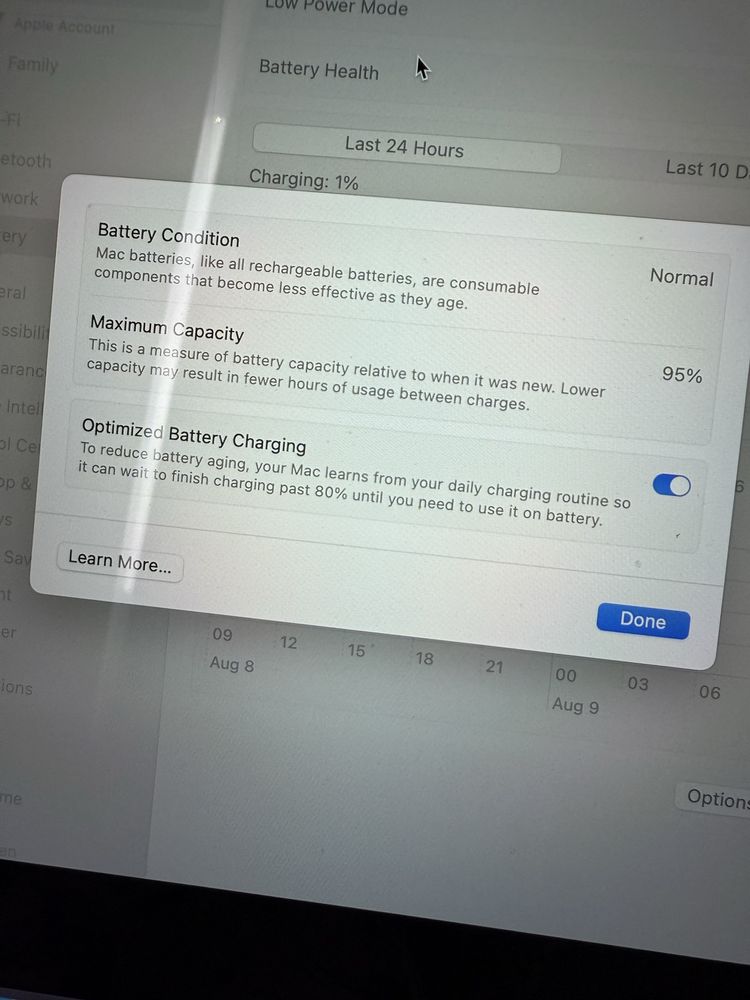 Macbook air M1 8gb 256 gb