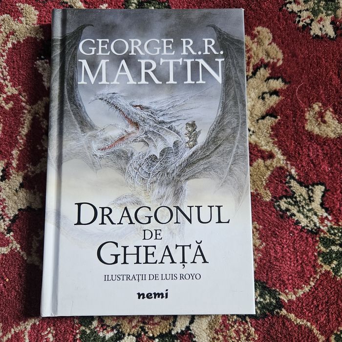 Dragonul de Gheata - George Martin - foarte rara - Urzeala Tronurilor