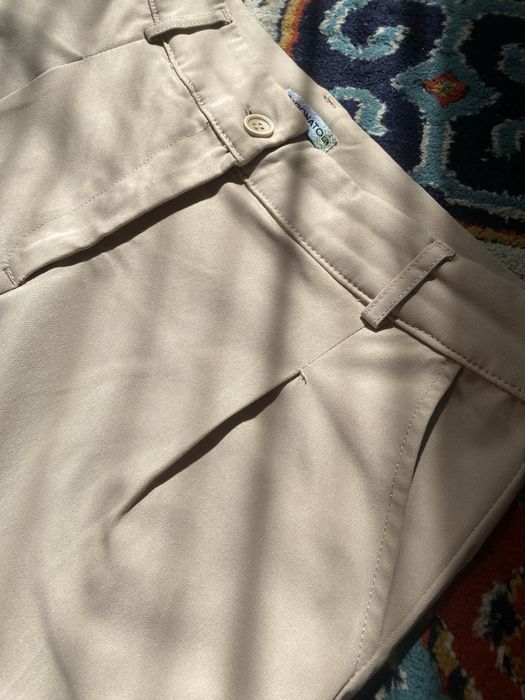 Бежевые прямые брюки XL — стиль и комфорт в одной вещи