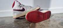 Adidasi nike force alb cu rosu mărimea 43