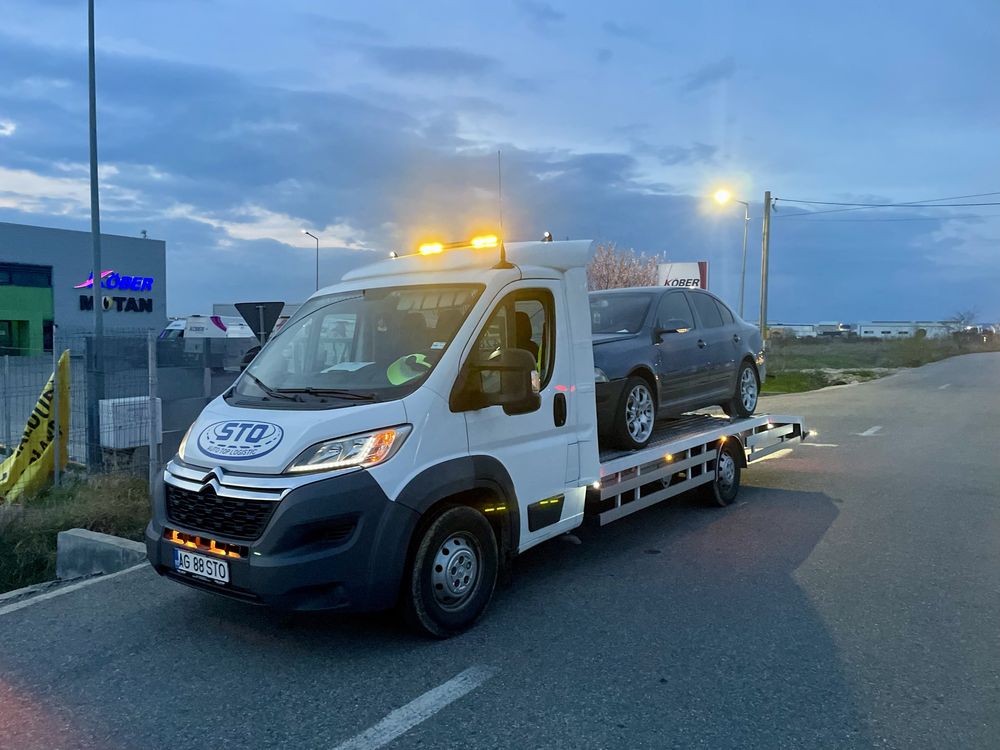 Tractari auto Curtea de Arges Tractari auto NON STOP 24/7