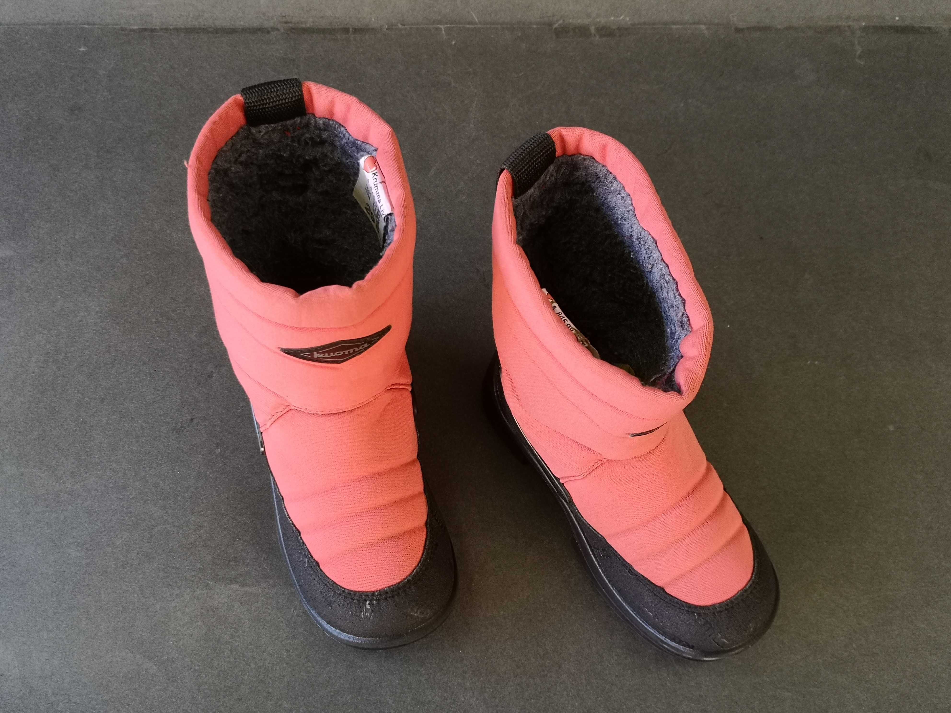 Bocanci copii Moonboot ghete Piele 28 29 KUOMA - Finlanda  - IMBLANITI