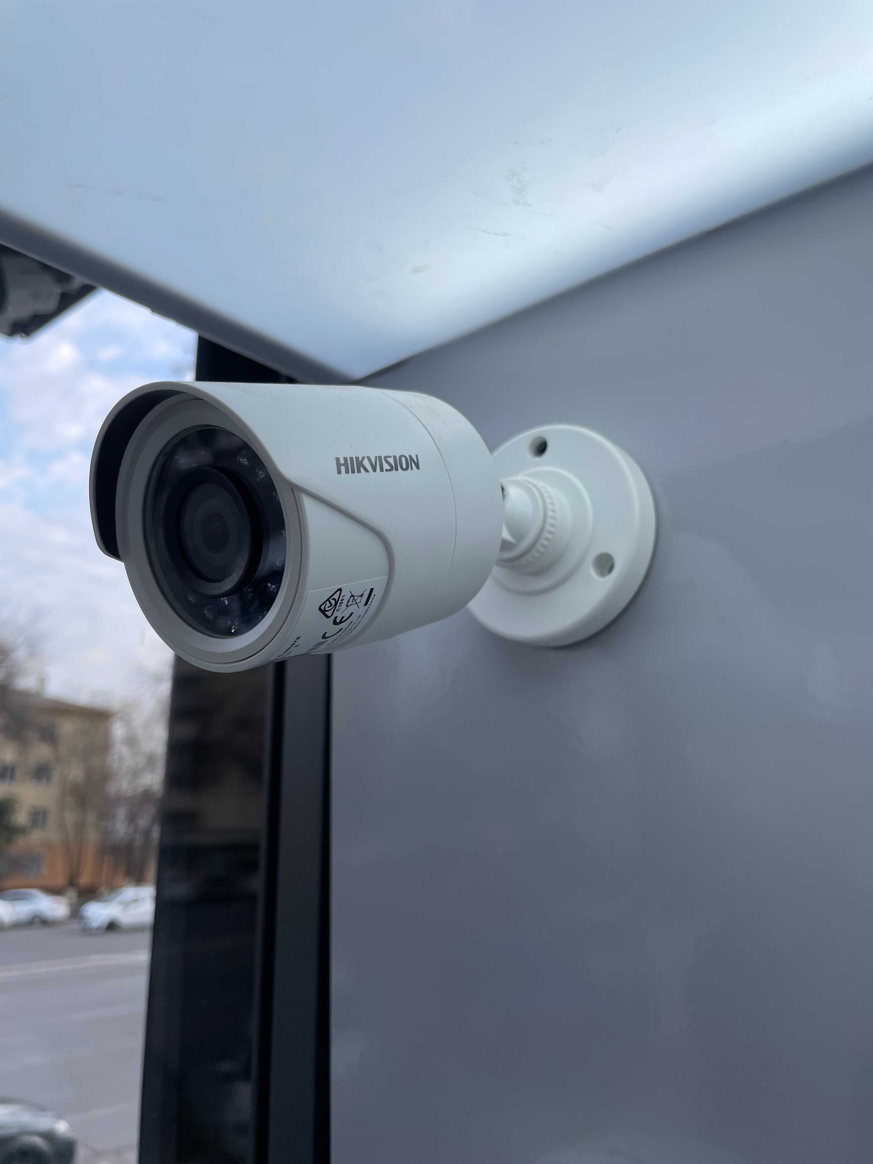 АКЦИЯ Камеры видеонаблюдения 4 штук Hikvision комплект