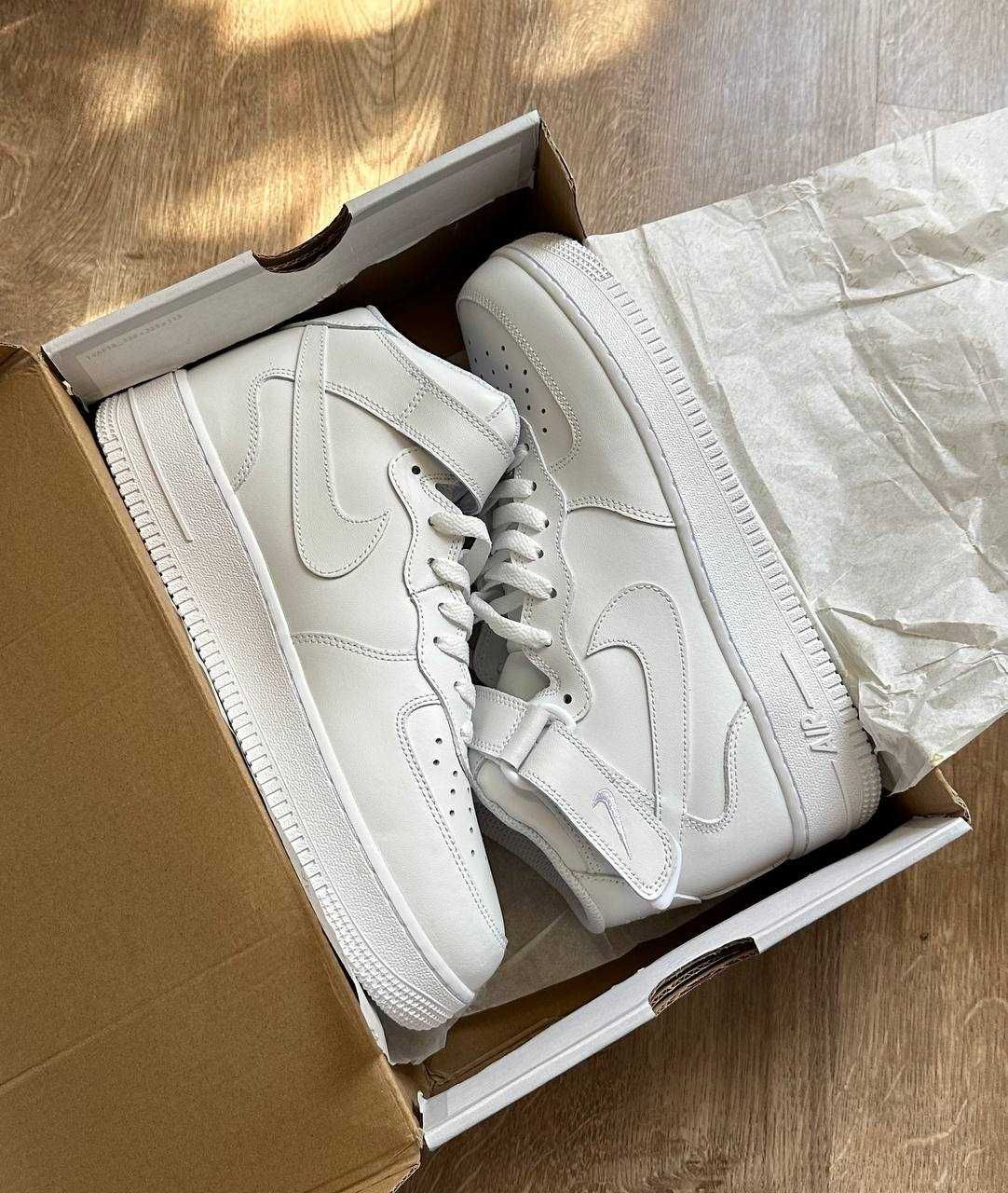 Nike Air Force 1 Mid 42, 42.5 Triple White