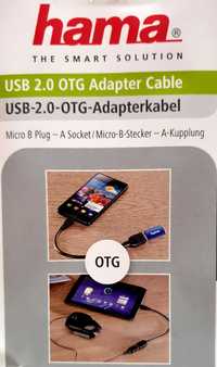 Кабел USB преходник за GSM тел. от/към Флаш карта, TV, PC, GSM, др.)
