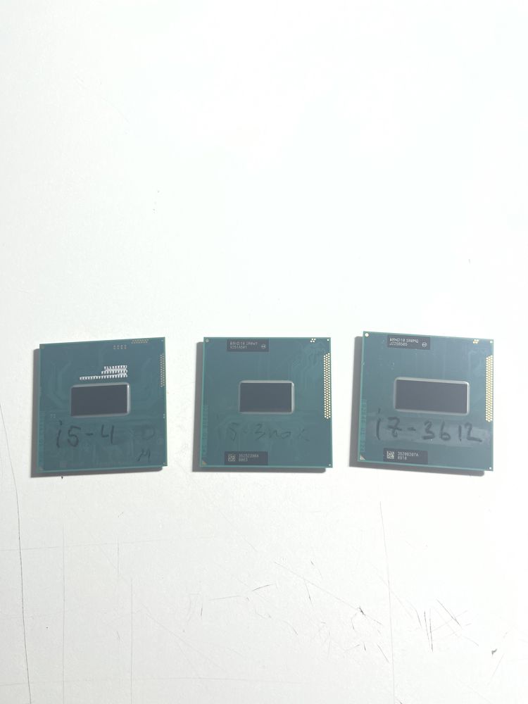 Процессоры i7  -  i5. камни для ноутбука