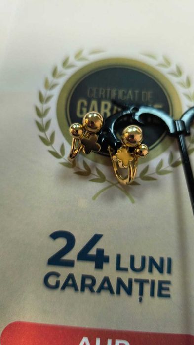 (AG 35) Cercei aur 14K B.32543.3 / 1740 lei