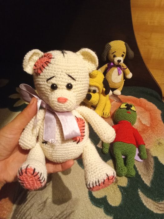 Продаются вязанные игрушки Амигуруми