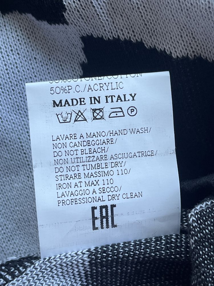 Family First MILANO : Made in ITALY - Нова плетена блуза Л/ХЛ Оригинал