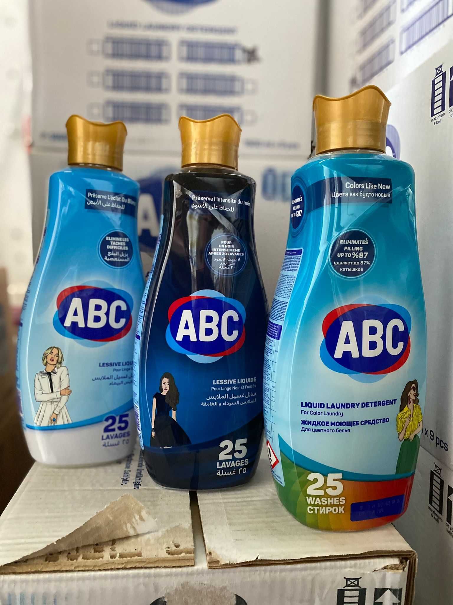 ABC Detergent automat praf de spălat si lichid pentru Rufe