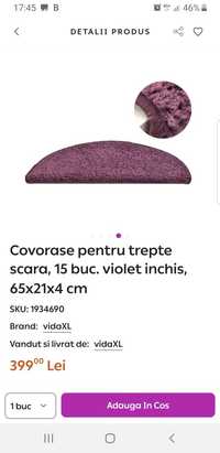 Covorase trepte de vanzare