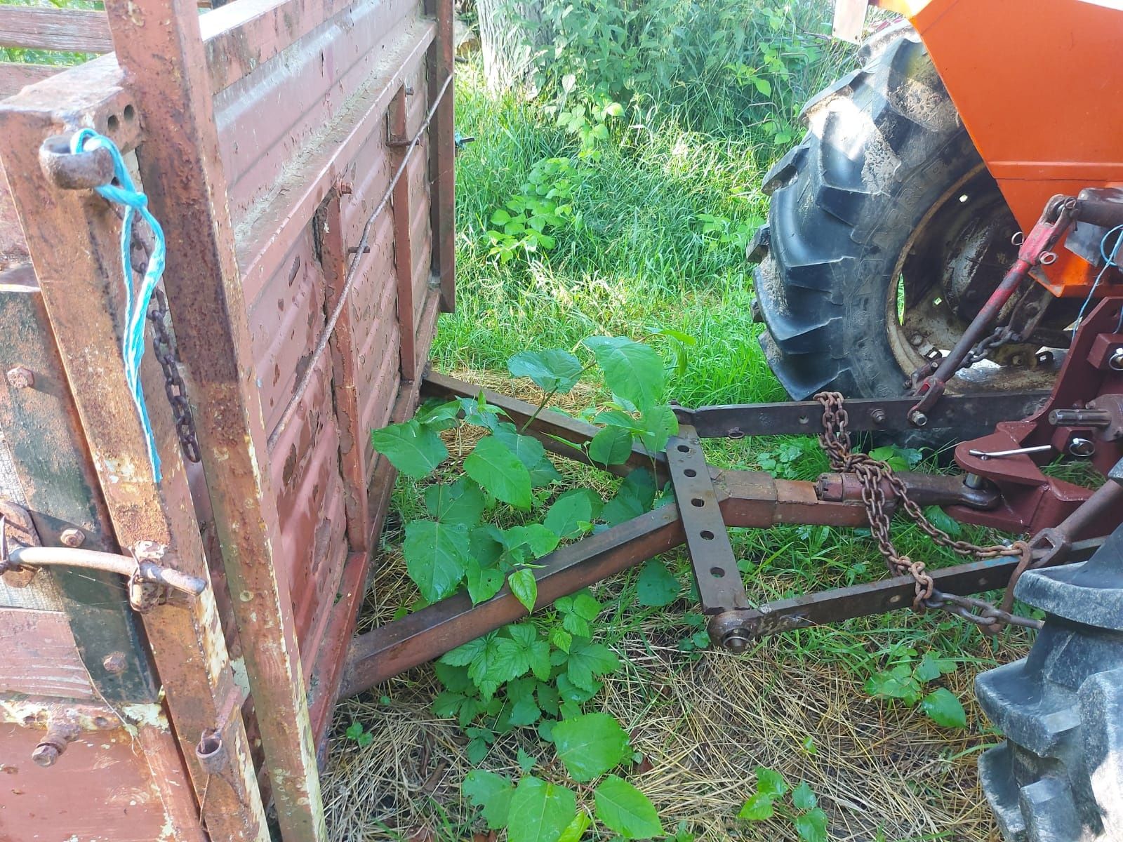 Remorca agricolă pentru tractor