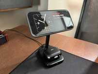 Stand incarcator MagSafe wireless metalic Spiegen pt iPhone + AirPods