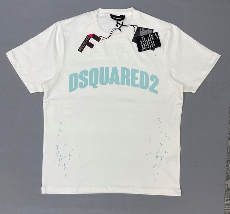 Tricou dsquared 2 blue print