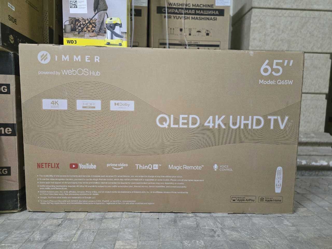 Телевизор Telvizor Immer Android/WebOs/ 4K Qled