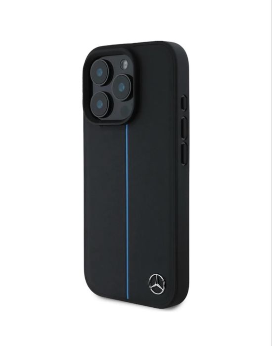 Carcasa din piele ORIGINALA Mercedes pentru Iphone 16 PRO