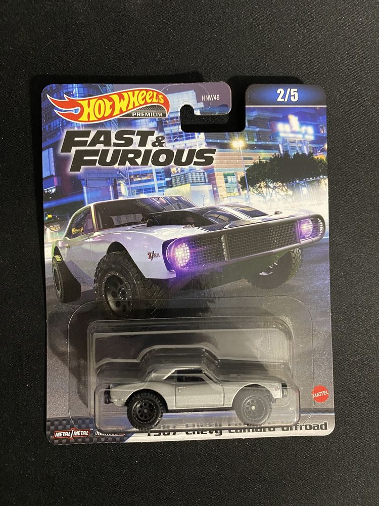 Vand/schimb Hot Wheels Fast and Furious Chevy Camaro Offroad 1:64