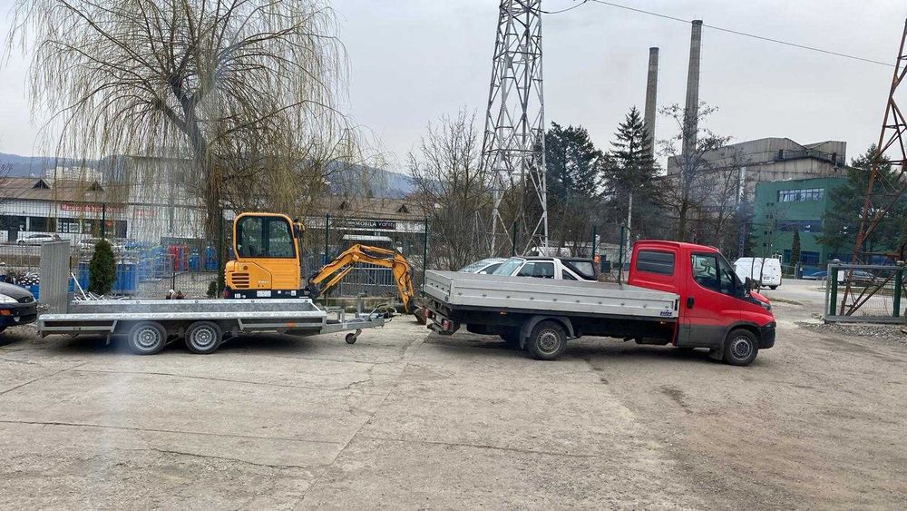 Trailer Remorca Utilaje Excavator