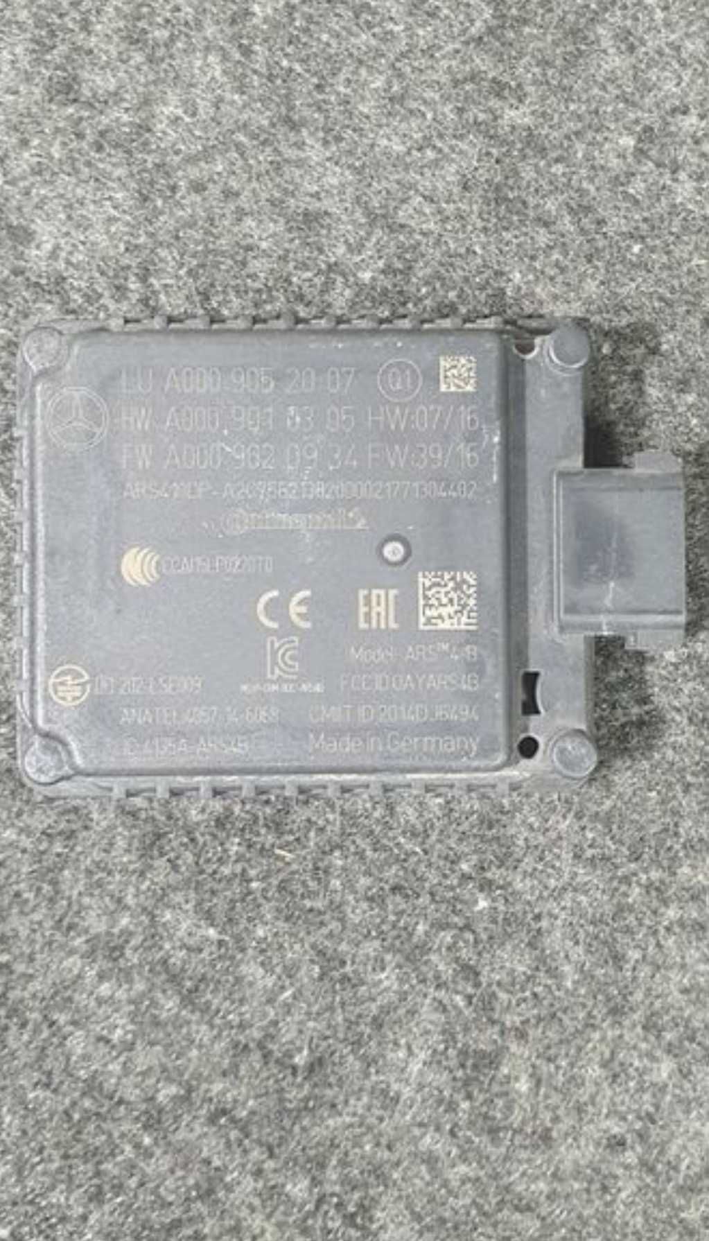 Radar senzor modul distronic A0009052007 w213 w238 w217 w222 w205 w167