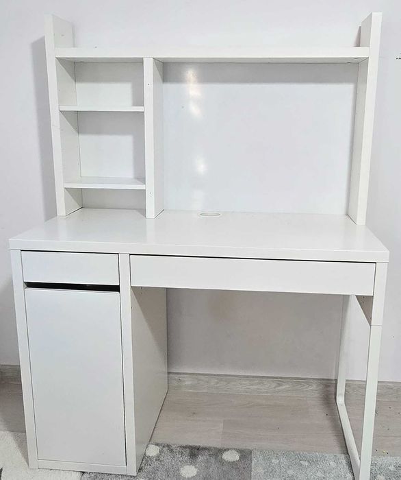 Birou si unitate suplimentara inalta MICKE IKEA