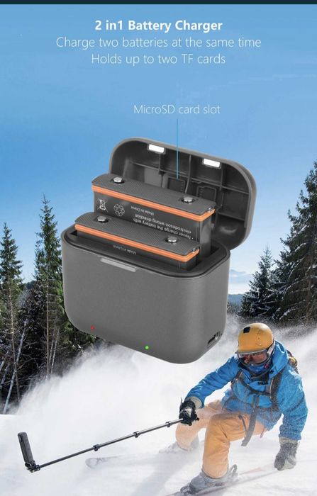 promotie baterie Incarcator insta360 X3  acumulatori noi